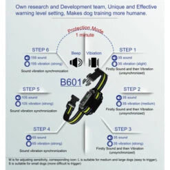 Collare Antiabbaio Per Cani - Livelli Di Sensibilità E Intensità Regolabili - Doppia Modalità Antiabbaio - Ricaricabile/impermeabile - Riflettente - Nessun Controllo Dell'abbaio - Per Cani -Cibi per cani in Italia 97432168 4