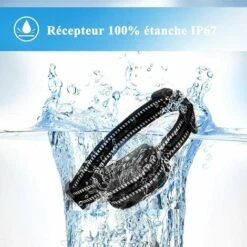 Collare Di Addestramento Per Cani Ricaricabile Monopezzo Collare Elettrico Telecomandato Con Vibrazione Scossa Elettrica Modalità Audio IP67 Impermeabile -Cibi per cani in Italia 97872528 5