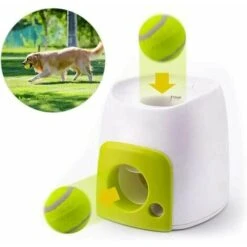 Lanciatore Automatico Di Palle Interattivo Per Cani - Macchina Per La Ricompensa Alimentare - Macchina Per Palline Da Tennis Per Addestramento Di Cani, -Cibi per cani in Italia 97874618 4
