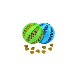 Set Di 2 Palline Di Gomma Per Cani Giocattolo Da Masticare Per Cani Piccoli E Grandi Palline Elastiche Resistenti Ai Morsi Divertenti (verde E Blu) -Cibi per cani in Italia 97874693 3