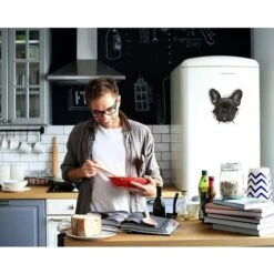 Adesivi Murali Cane 3D - Set Di 2 - Adesivi Decorativi Divertenti - Adesivi Murali Cane Bulldog Francese Nero - Frigorifero - Toilette - Camera Da Letto - Auto - Frigorifero, (3030cm) 9 Adesivi Murali Cane 3D - Set Di 2 - Adesivi Decorativi Divertenti - Adesivi Murali Cane Bulldog Francese Nero - Frigorifero - Toilette - Camera Da Letto - Auto - Frigorifero, (3030cm) -Cibi per cani in Italia 97875517 3