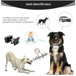 Collare Antiabbaio Per Cani, Collare Automatico Con 7 Livelli Di Sensibilità, Livello Di Vibrazione 0-8, Modalità Shock E Suono, IP67 Impermeabile E Ricaricabile Arancione -Cibi per cani in Italia 97884293 4