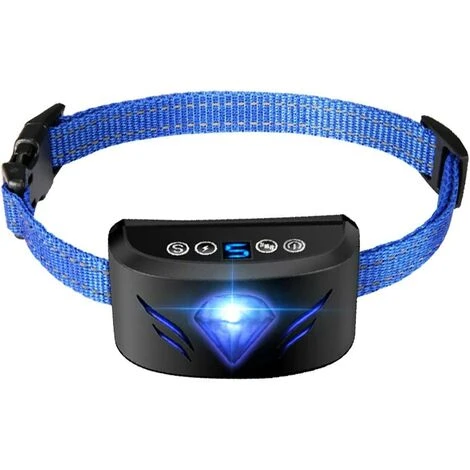 Tappo Antiabbaio Ricaricabile Con Innocua Modalità Bip/vibrazione/shock E Sensibilità Regolabile Per Cani Di Piccola, Media/grande Taglia 3 Tappo Antiabbaio Ricaricabile Con Innocua Modalità Bip/vibrazione/shock E Sensibilità Regolabile Per Cani Di Piccola, Media/grande Taglia