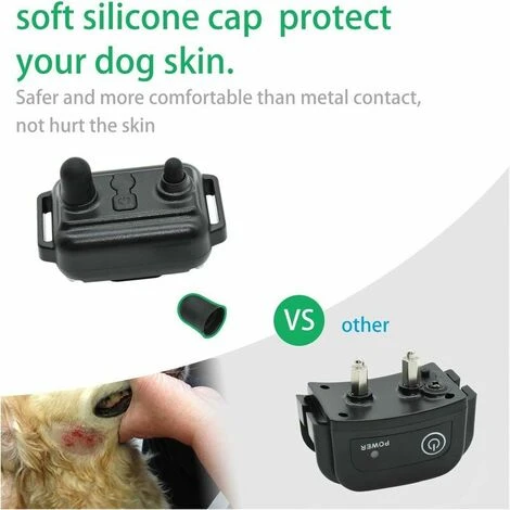Collare Da Addestramento Per Cani, Collare Elettrico Per Cani Impermeabile Ricaricabile, Telecomando Da 300 M 6 Collare Da Addestramento Per Cani, Collare Elettrico Per Cani Impermeabile Ricaricabile, Telecomando Da 300 M - immagine 4