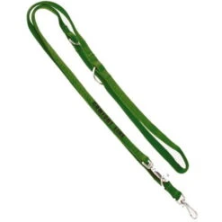 Ferribiella Guinzaglio Da Addestramento In Nylon Ultra Resistente Con Imbottitura Soffice E Scritta Riflettente Linea Comfort Per Cani: 2 X 220 Cm - Rosso -Cibi per cani in Italia 9791698 3