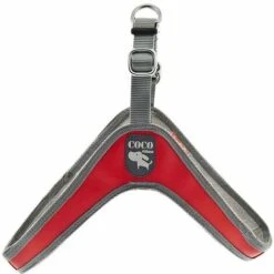 Ferribiella Pettorina In Resistente Similpelle E Ciniglia Modello Coco Per Cani: XS - Rosa -Cibi per cani in Italia 9792130 3