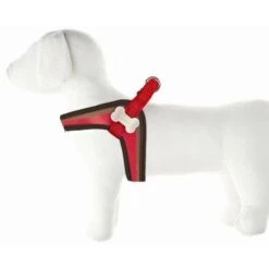 Ferribiella Pettorina In Resistente Similpelle E Ciniglia Modello Coco Per Cani: XS - Rosa -Cibi per cani in Italia 9792130 4