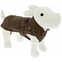 Ferribiella Impermeabile Con Imbottitura Interna Staccabile In Pile E Cotone modello Classic Per Cani : 24 Cm - Rosso -Cibi per cani in Italia 9793393 4