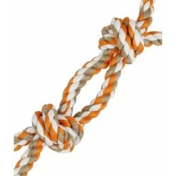 Ferribiella Gioco Manigliotto Doppio Nodo In Juta E Cotone Per Cani -Cibi per cani in Italia 9800166 2