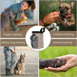 Borsa Per Cani Borsa Per Cani Borsa Per Cani Borsa Per Cani Borsa Per Cibo Per Cani Borsa Per Cani Borsa Per Cani Accessori, Marrone E 17x15 Cm -Cibi per cani in Italia 98110856 4