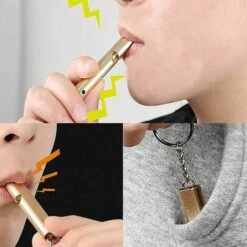 10PCS Fischio Di Sopravvivenza Fischio Per Arbitro Fischio In Metallo Fischio Di Emergenza Fischio Doppio In Alluminio Fischietti Di Segnale Di Emergenza Di Sopravvivenza 120dB Fischio Di Intrattenime -Cibi per cani in Italia 98111342 4