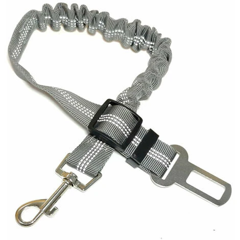 Collari, Imbracature E Guinzagli Per Cani, Cintura Di Sicurezza Elastica Riflettente Per Animali Domestici (grigio) 3 Collari, Imbracature E Guinzagli Per Cani, Cintura Di Sicurezza Elastica Riflettente Per Animali Domestici (grigio)
