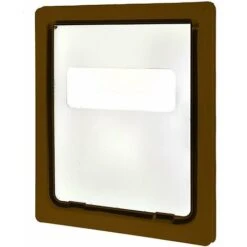 Ferribiella Porta Basculante Per Finestra Modello Go Go Per Gatti - Marrone