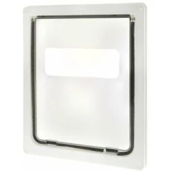 Ferribiella Porta Basculante Per Muri Modello Go Go Per Gatti - Marrone