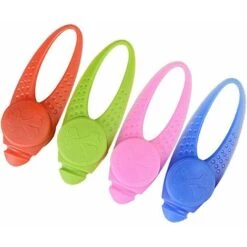 Lampada A Sospensione A LED Lampeggiante, Luce Per Collare Per Animali Domestici Da 4 Pezzi, Luce Per Collare Per Cani A LED, Lampada Per Collare Per Animali Domestici, Previene La Perdita Di Animali