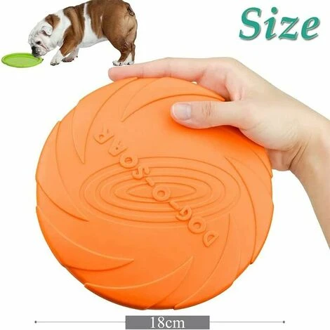 Disco Per Cani, Frisbee Per Cani, Frisbee Giocattolo Per Cani Da 2 Pezzi, Per Giochi, Attività Sportive E Giochi All'aperto, Per Cani Di Taglia Piccola E Media (L) 4 Disco Per Cani, Frisbee Per Cani, Frisbee Giocattolo Per Cani Da 2 Pezzi, Per Giochi, Attività Sportive E Giochi All'aperto, Per Cani Di Taglia Piccola E Media (L) - immagine 2