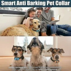 Miofth 3 In 1 Collare Antiabbaio Per Cani Dispositivo Per Abbaiare Eccessivo Addestramento Antiabbaio Sicuro, Innocuo E Umano -Cibi per cani in Italia 98122964 4