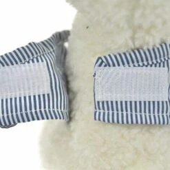 Set Di Pettorina E Guinzaglio Regolabili In Morbido Cotone Per Conigli, Porcellini D'India, Topi, Iguane, Criceti, Furetti, Piccoli Animali -Cibi per cani in Italia 98123137 4