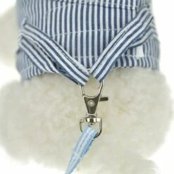 Set Di Pettorina E Guinzaglio Regolabili In Morbido Cotone Per Conigli, Porcellini D'India, Topi, Iguane, Criceti, Furetti, Piccoli Animali -Cibi per cani in Italia 98123137 5