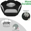 Recinzione Per Piccoli Animali, Tenda Per Animali Domestici Trasparente Traspirante Con Copertura Superiore Ad Apertura Automatica Recinzione Sportiva Per Interni Ed Esterni Pieghevole, Adatta 1 Recinzione Per Piccoli Animali, Tenda Per Animali Domestici Trasparente Traspirante Con Copertura Superiore Ad Apertura Automatica Recinzione Sportiva Per Interni Ed Esterni Pieghevole, Adatta -Cibi per cani in Italia 98123930 1