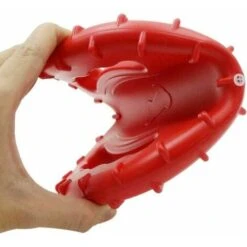 Petileur Large Dog Frisbee Frisbee Interattivo Giocattolo Per Cani Galleggiante E Resistente (Rosso) -Cibi per cani in Italia 98128729 3