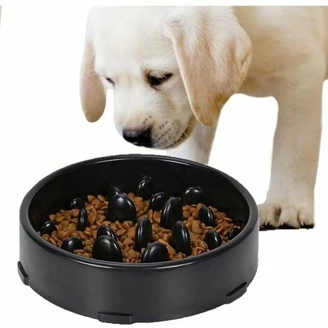 Ciotola Per Alimentazione Lenta Per Cani, Ciotola Per Alimentazione Lenta, Ciotola Anti-ghiottone Per Cani E Gatti, Favorisce Un'alimentazione Sana E Una Digestione Lenta (nero) 3 Ciotola Per Alimentazione Lenta Per Cani, Ciotola Per Alimentazione Lenta, Ciotola Anti-ghiottone Per Cani E Gatti, Favorisce Un'alimentazione Sana E Una Digestione Lenta (nero)