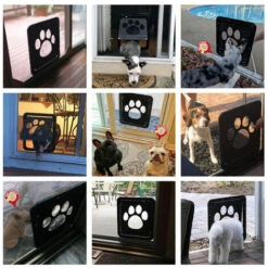 Porta Per Animali Domestici Porta Per Animali Con Microchip Per Gatti Porta Per Cani Di Grandi Dimensioni Porta Per Animali Domestici Per Zanzariera Porte Per Animali Domestici Con Chiusura A 4 Vie E -Cibi per cani in Italia 98141838 5