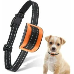 Collare Antiabbaio Per Cani, Antivibrazione E Bip Collare Antiabbaio Per Cani Di Taglia Grande E Piccola, Collare Ad Autoapprendimento Regolabile Su 7 Livelli Di Sensibilità - Arancione