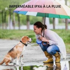 Collare Antiabbaio Collare Per Cani Elettrico Collare Da Addestramento Ricaricabile Adatto Per 5-65 Kg -Cibi per cani in Italia 98145061 5