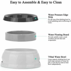 750ML Ciotola Per Acqua Per Cani, -Cibi per cani in Italia 98230880 3