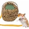 Zaino Per Animali In Peluche Traspirante (Leopard Yellow M), Kueatily -Cibi per cani in Italia 98381978 1
