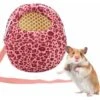 Zaino Per Animali In Peluche Traspirante (Pink Leopard L), Kueatily -Cibi per cani in Italia 98382484 1