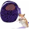 Zaino Per Animali In Peluche Traspirante (Purple Leopard L), Kueatily -Cibi per cani in Italia 98386097 1