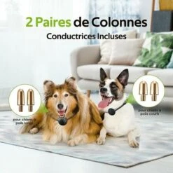 Collare Antiabbaio Per Cani A Pelo Lungo, Ricaricabile Con 3 Modalità Di Suono/vibrazione/shock, Elettrico Automatico Ed Efficace, Collare Antiabbaio Per Cani Leggero E Impermeabile Per Cani Piccoli/g -Cibi per cani in Italia 98433618 3