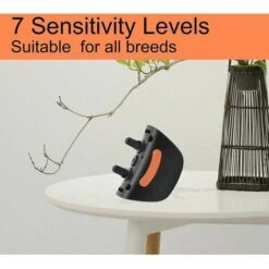 Collare Antiabbaio Per Cani, Collare Da Addestramento Per Cani Piccoli E Grandi, Collare Antiabbaio Intelligente Con Vibrazione E Segnale Acustico 7 Livelli Di Sensibilità - Arancione -Cibi per cani in Italia 98434162 5