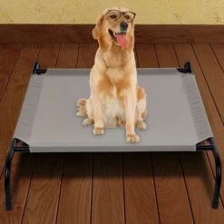 Cuccia Brandina Letto Cani Gatti Lettino Metallo E Tessuto Divanetto Cane 110x80 -Cibi per cani in Italia 9860159 4