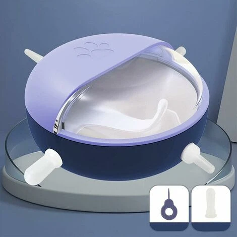 Alimentatore Per Capezzoli Per Cucciolo Ciotola Per Latte Per Animali Domestici In Silicone Bionico Con Bocche Multiple Latte Per Neonati Autoalimentazione Lenta De 5 Alimentatore Per Capezzoli Per Cucciolo Ciotola Per Latte Per Animali Domestici In Silicone Bionico Con Bocche Multiple Latte Per Neonati Autoalimentazione Lenta De - immagine 3