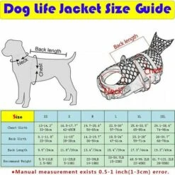 Giubbotto Di Salvataggio Per Cani Giubbotto Di Sicurezza Per Nuoto Giubbotto Di Salvataggio Galleggiante Con Manico Per Cani Di Piccola Taglia Large Dog Blue Dot XXL -Cibi per cani in Italia 98707738 5