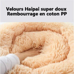 Cuccia Per Cani Cuccia Tonda Pelosa Pile Sudcoreano Autunno E Inverno Cuccia Per Gatti Materasso Cani Piccoli E Medi Beige M -Cibi per cani in Italia 98709734 3