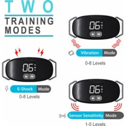 Collare Antiabbaio Ricaricabile Per Cani, Collare Antiabbaio Con Vibrazione Del Segnale Acustico Di Sensibilità E Intensità Regolabili, Per Cani Da 6 A 150 Libbre (nero) 10 Collare Antiabbaio Ricaricabile Per Cani, Collare Antiabbaio Con Vibrazione Del Segnale Acustico Di Sensibilità E Intensità Regolabili, Per Cani Da 6 A 150 Libbre (nero) -Cibi per cani in Italia 98716343 4