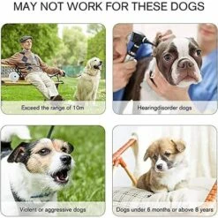 Dispositivo Antiabbaio Ad Ultrasuoni Per Cani, Dispositivo Antiabbaio Per Addestramento Cani LED Che Indica Il Dispositivo Per Abbaiare Di Arresto Del Cane Per Cani Di Taglia Piccola E Media -Cibi per cani in Italia 98717303 4