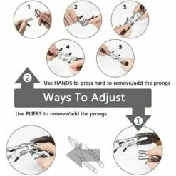 Collare A Strozzo Per Cani Regolabile Staccabile Domestic-XL-3.5MM57CM Collare Da Addestramento Per Artigli Per Cani Collare Da Addestramento Regolabile In Metallo Per Animali Domestici Di Grossa Tagl -Cibi per cani in Italia 98725844 3