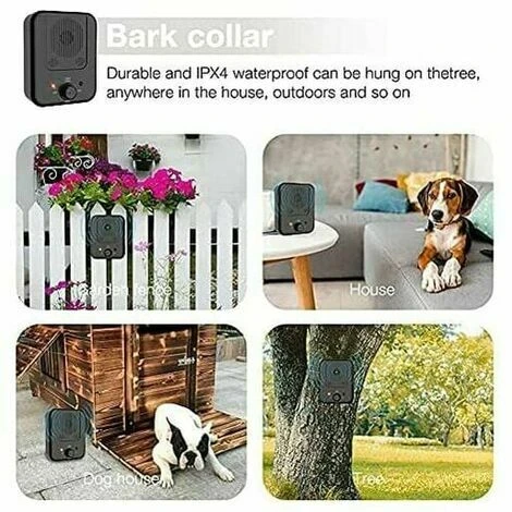 Cane Antiabbaio, Antiabbaio Ad Ultrasuoni, Dispositivo Impermeabile Ad Ultrasuoni Per Cani Antiabbaio Automatico Per Cani Piccoli E Grandi 6 Cane Antiabbaio, Antiabbaio Ad Ultrasuoni, Dispositivo Impermeabile Ad Ultrasuoni Per Cani Antiabbaio Automatico Per Cani Piccoli E Grandi - immagine 4