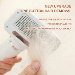 Asciugacapelli Per Cani Portatile 2 In 1 Con Spazzola Velocità Regolabile Temperatura Prodotto Per Toelettatura Animali Domestici A Basso Rumore -Cibi per cani in Italia 99780077 3