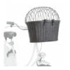 Trixie Cesto Anteriore Per Cani Per Bicicletta Grigio 44x34x41 Cm