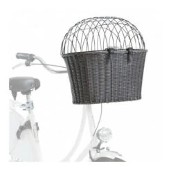 Trixie Cesto Anteriore Per Cani Per Bicicletta Grigio 44x34x41 Cm